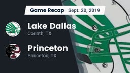 Recap: Lake Dallas  vs. Princeton  2019
