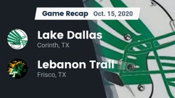 Recap: Lake Dallas  vs. Lebanon Trail  2020