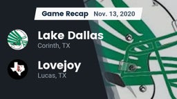 Recap: Lake Dallas  vs. Lovejoy  2020