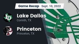 Recap: Lake Dallas  vs. Princeton  2022