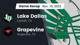 Recap: Lake Dallas  vs. Grapevine  2022