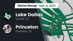 Recap: Lake Dallas  vs. Princeton  2023