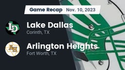 Recap: Lake Dallas  vs. Arlington Heights  2023