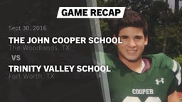 Recap: The John Cooper School vs. Trinity Valley School 2016