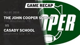 Recap: The John Cooper School vs. Casady School 2016