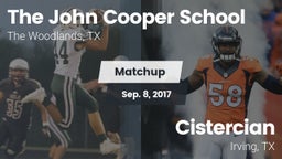 Matchup: John Cooper School vs. Cistercian  2017