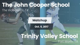 Matchup: John Cooper School vs. Trinity Valley School 2017