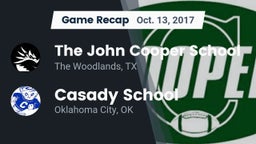 Recap: The John Cooper School vs. Casady School 2017