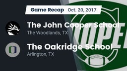 Recap: The John Cooper School vs. The Oakridge School 2017