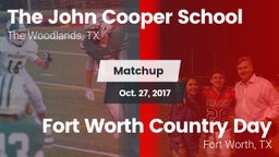 Matchup: John Cooper School vs. Fort Worth Country Day  2017