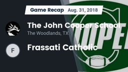 Recap: The John Cooper School vs. Frassati Catholic 2018