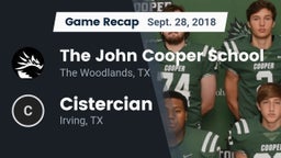 Recap: The John Cooper School vs. Cistercian  2018