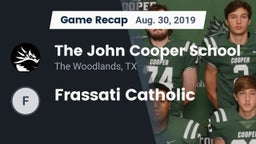 Recap: The John Cooper School vs. Frassati Catholic 2019