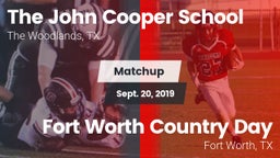 Matchup: John Cooper School vs. Fort Worth Country Day  2019