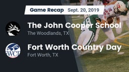 Recap: The John Cooper School vs. Fort Worth Country Day  2019