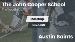 Matchup: John Cooper School vs. Austin Saints 2019