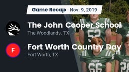 Recap: The John Cooper School vs. Fort Worth Country Day  2019