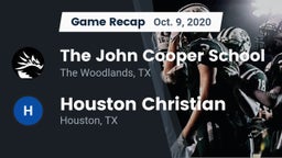 Recap: The John Cooper School vs. Houston Christian  2020