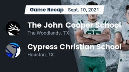 Recap: The John Cooper School vs. Cypress Christian School 2021