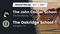 Recap: The John Cooper School vs. The Oakridge School 2021
