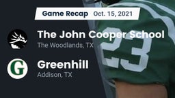 Recap: The John Cooper School vs. Greenhill  2021