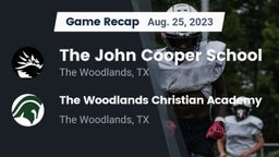 Recap: The John Cooper School vs. The Woodlands Christian Academy 2023