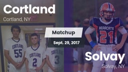 Matchup: Cortland  vs. Solvay  2017