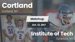 Matchup: Cortland  vs. Institute of Tech  2017