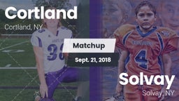 Matchup: Cortland  vs. Solvay  2018