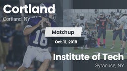 Matchup: Cortland  vs. Institute of Tech  2019