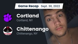 Recap: Cortland  vs. Chittenango  2022