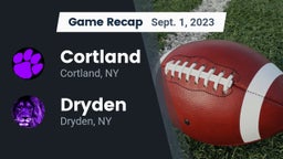 Recap: Cortland  vs. Dryden  2023