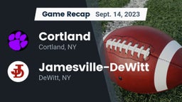 Recap: Cortland  vs. Jamesville-DeWitt  2023