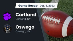 Recap: Cortland  vs. Oswego  2023