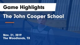 The John Cooper School Game Highlights - Nov. 21, 2019
