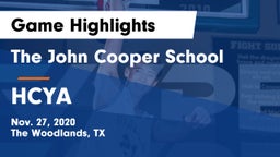 The John Cooper School vs HCYA Game Highlights - Nov. 27, 2020
