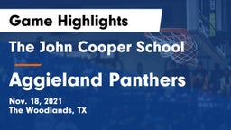 The John Cooper School vs Aggieland Panthers Game Highlights - Nov. 18, 2021