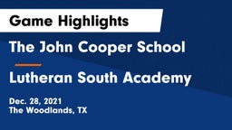 The John Cooper School vs Lutheran South Academy Game Highlights - Dec. 28, 2021