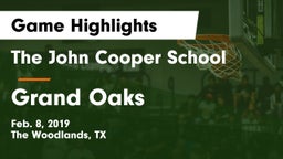 The John Cooper School vs Grand Oaks  Game Highlights - Feb. 8, 2019