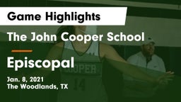 The John Cooper School vs Episcopal  Game Highlights - Jan. 8, 2021
