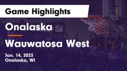 Onalaska  vs Wauwatosa West  Game Highlights - Jan. 14, 2023