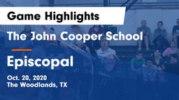 The John Cooper School vs Episcopal  Game Highlights - Oct. 20, 2020