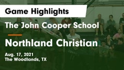 The John Cooper School vs Northland Christian  Game Highlights - Aug. 17, 2021