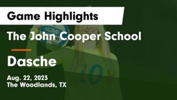 The John Cooper School vs Dasche Game Highlights - Aug. 22, 2023