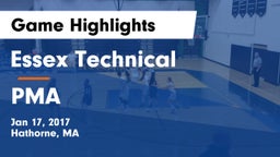 Essex Technical  vs PMA Game Highlights - Jan 17, 2017
