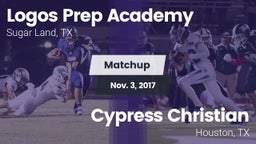 Matchup: Logos Prep Academy vs. Cypress Christian  2017