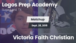 Matchup: Logos Prep Academy vs. Victoria Faith Christian 2018