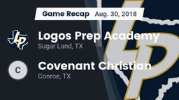 Recap: Logos Prep Academy  vs. Covenant Christian  2018