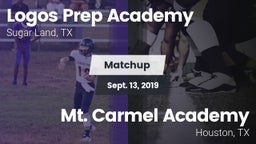 Matchup: Logos Prep Academy vs. Mt. Carmel Academy  2019