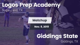 Matchup: Logos Prep Academy vs. Giddings State  2019